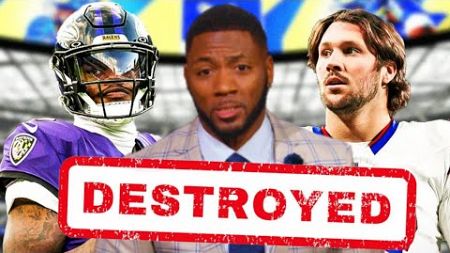 Woke ESPN&#39;s Ryan Clark DESTROYED For Making Josh Allen Lamar Jackson MVP Debate About Race