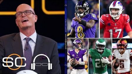 ESPN breaks NFL Week 17: Lamar or Josh Allen win MVP? - Jayden Daniles win ROTY? - Vikings win NFC?