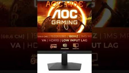 AOC Gaming 27G15N – 140 € 🎮🖥️ #ÉcranGaming #Technologie #SetupPC