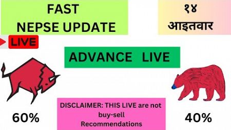 NEPSE LIVE - AI CHART OBSERVE TECHNICAL ANALYSIS #nepselivetoday