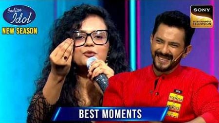 Manasi के किस Question को सुन Aditya ने छोड़ा स्टेज? | Indian Idol S15 | Best Moments