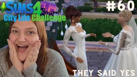 Die große Hochzeit 👰🏼💍👰🏼 | Die Sims 4 City Life Challenge Part 60 | dreamymelly