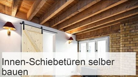 DIY Schiebeinnentüren: Originelle Mechanismen und Bewertungen