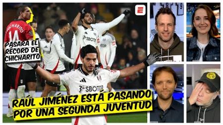 RAÚL Jiménez EMPATA RÉCORD de CHICHARITO en la Premier League. ¿Vale compararlos? | Exclusivos