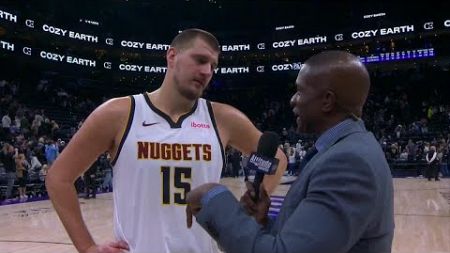 Nikola Jokic reacts to same-game triple-doubles with Westbrook, HISTORIC road win 🔥 | NBA on ESPN