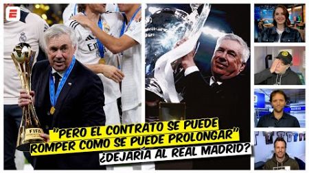 ANCELOTTI, ¿REAL MADRID o SELECCIÓN? El DT habla sobre su futuro | Exclusivos