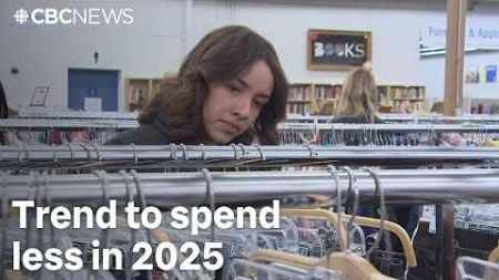 Trend to spend less in 2025