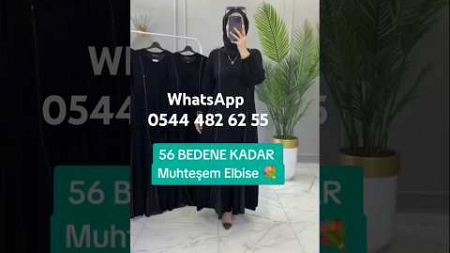 56 bedene kadar bedenler Nur Elbisemiz kodu 3341 #elbise #elbisemodelleri #tesettürelbise