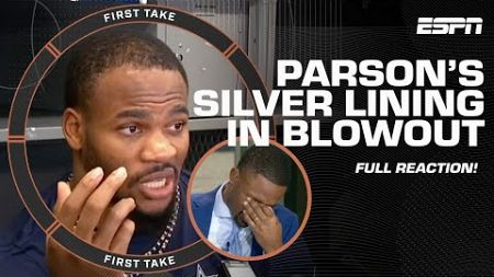 FULL REACTION to Micah Parsons&#39; &#39;silver lining&#39; after Cowboys get BLOWN OUT by Eagles 😤 | First Take