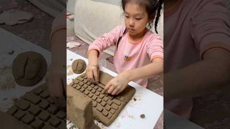 Make a computer with mud😱 #shortvideo #amazingfacts