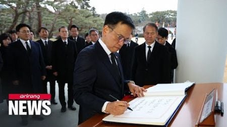 Acting Pres. Choi highlights S. Korea-U.S. alliance, security cooperation with Japan on New ...