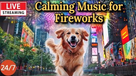 🔴[LIVE] Dog Music🎵Calming Music for Fireworks🐶💖Anti-Anxiety Dog Music💖🦮Dog Sleep Music🔴14