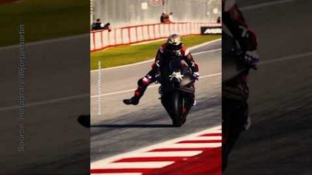 Jorge Martin Releases Clip with Aprilia | #motogp #worldchampionship #aprilia #jorgemartin