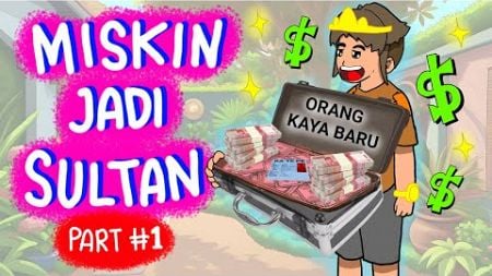 Kejujuran Pemulung Sampah Saat Menemukan Uang Jutaan #KARTUNLUCU | Kartun Drama, Animasi Lucu