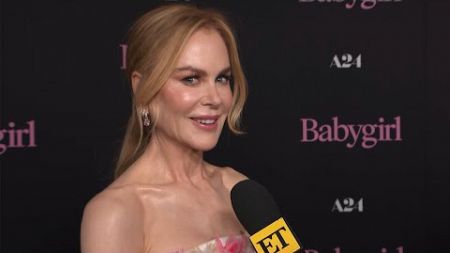 Nicole Kidman Reacts to Babygirl Golden Globe Nomination (Exclusive)