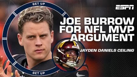 Why SHOULDN&#39;T Joe Burrow win MVP if Bengals make playoffs? 🤔 &#39;Lamar &amp; Josh Allen EXIST!&#39; | Get Up