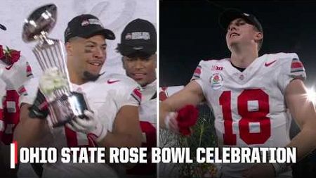 [FULL] Ohio State&#39;s Rose Bowl trophy presentation | ESPN College Football