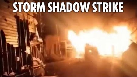 British Storm Shadow missiles ‘kill 8 &amp; wound 22’ in deadly Ukraine blitz on Russian command post