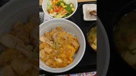 なか卯の親子丼 ( ブログのネタ用にアップした動画です )