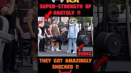 ANATOLY 😱🔥SHOCKED‼️THEM #Anatolyprank #Gymprank #Prank #Gymmotivation #Fitness #Viralshortfeed #fyp