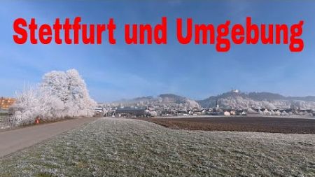 Stettfurt und Umgebung im Winter (TG)