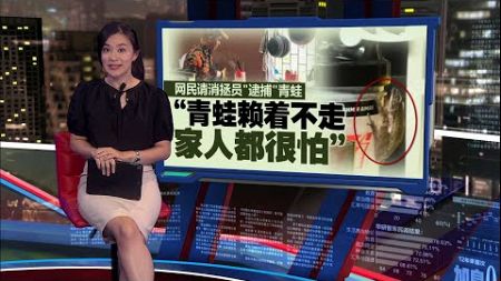 网民分享家庭趣事 消拯员上门捉青蛙 ｜新闻报报看 01/01/2025