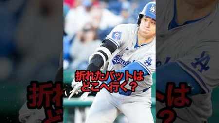 折れたバットはどこへ行く？#sports #shorts #プロ野球 #野球 #やきゅスト