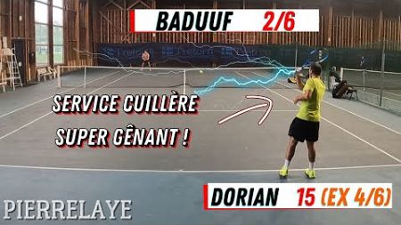 ANCIEN 4/6 EN NE SERVANT QU&#39;A LA CUILLERE ?! 😨 / 2/6 vs 15 / Court Level View / 1er tour PIERRELAYE