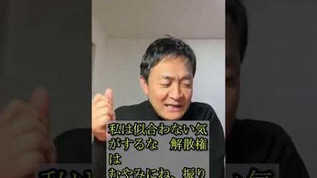 石破総理について苦言。発言内容が玉木総理 #政治 #国民民主党 #玉木雄一郎 #財務省 #自民党 #石破茂