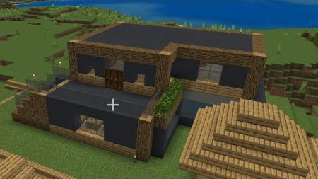 Ich spiele Minecraft und baue ein haus von Nurdzhan pespektive