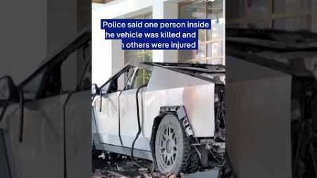 Tesla Cybertruck explodes outside Trump Las Vegas hotel | DW News