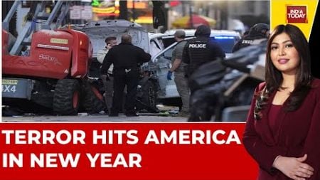 Terror Attacks Hit America In New Year | Las Vegas, New Orleans &amp; New York |5 Live With Nabila Jamal