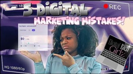 5 Reasons I made $0 in Digital marketing | Beginner mistakes to avoid!❌