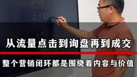 用这个漏斗结构来讲整个营销的闭环，从流量展现、点击询盘、信任成交到信任转介绍，要有流量和价值别人才会找你，有信任度才会有成交，有忠诚度才会有转介绍！制造业 制造业短视频 实业家联盟 铝型材厂家 铝合