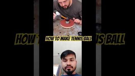 How to make tennis ball #ytshorts #plzdosuporrtmychanlfriends #love #indiancapital #tranding #tennis