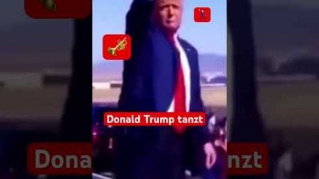 Der designierte US-Präsident Donald Trump hat seinen speziellen Tanz-Style entwickelt #trump #tanzen