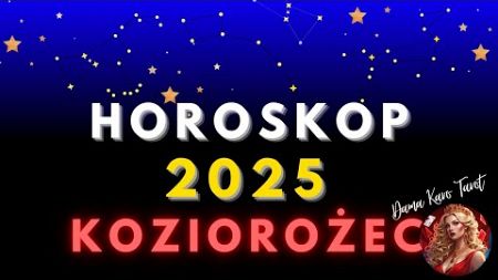 Horoskop roczny na 2025 rok - KOZIOROŻEC - TAROT