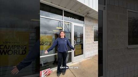 Day In The Life as a Service Advisor 💙 #rvlife #campingworld #corporatelife #dayinthelife #camping