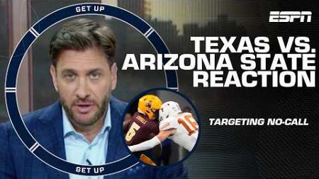 IT’S A SHAME! - Greeny on controversial targeting no-call during Texas vs. Arizona State | Get Up