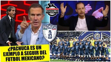 Gabriel De Anda echa en cara a Ymay por qué PACHUCA es EJEMPLO para el futbol mexicano | Cronómetro