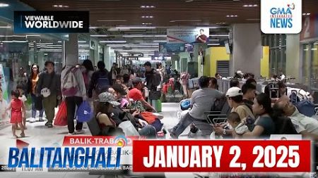 Balitanghali Express: January 2, 2025 [HD]