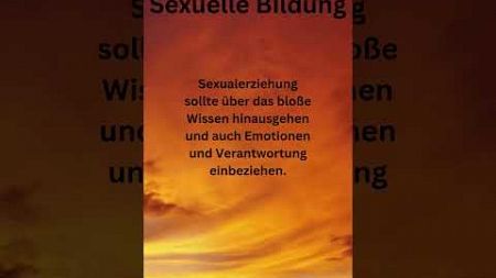 Sexuelle Bildung