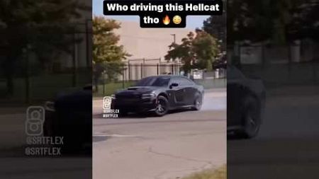 HELLCAT😳😳😳 #entertainment #crash #cars #shorts