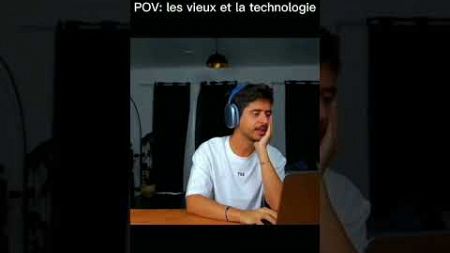 Les vieux et la technologie 😂😂