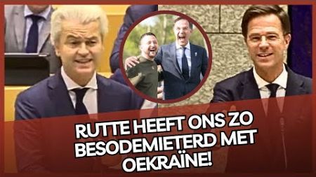 Wilders SLOOPT Rutte volledig! Wat heeft hij ons BESODEMIETERD met Oekraïne!