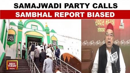 Samajwadi Party Calls Sambhal Mosque Survey Report Biased, Demands High Court Probe | India Today