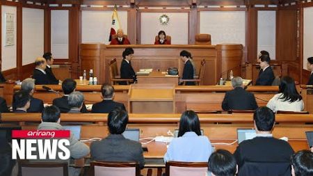 Constitutional Court fixes impeachment trial dates for President Yoon