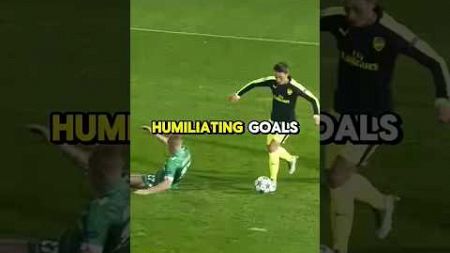 The most Humiliating goals in football history #shorts #football