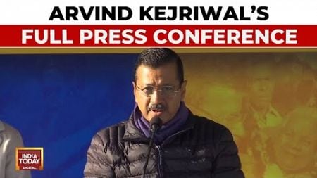 Delhi Polls: Arvind Kejriwal Counters PM Modi&#39;s &#39;AAP&#39;da Attack | Kejriwal Full Press Conference