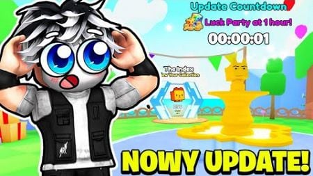 🎉18:00 NOWY MINE THE TITANIC UPDATE W PETS GO!🎁KONKURSY NA PETY!🎉1ZŁ=2MIN LIVE🎉 #roblox #live